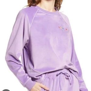 NWT Bp velour pride I Love You sweatshirt 🌈